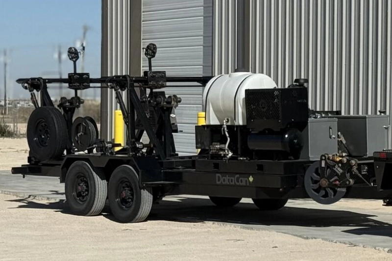 One truck, one trailer, two spools, same great service.